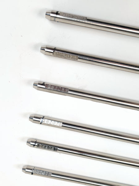 Distek Basket Shaft 15.25" Spring-Clip 2100 Dissolution System lot of 6