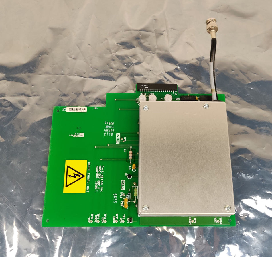 PerkinElmer N6109464 issue C ECD Amplifier PC Board for Clarus 500 GC. Working