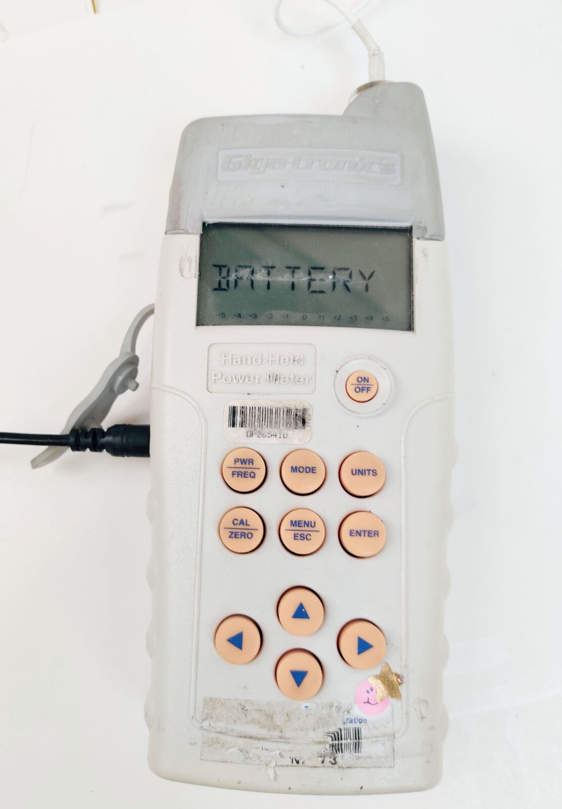 Gigatronics 3410A 100 KHz 2.6 GHz Handheld Power Meter compare Agilent E4418A