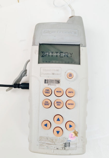 Gigatronics 3410A 100 KHz 2.6 GHz Handheld Power Meter compare Agilent E4418A