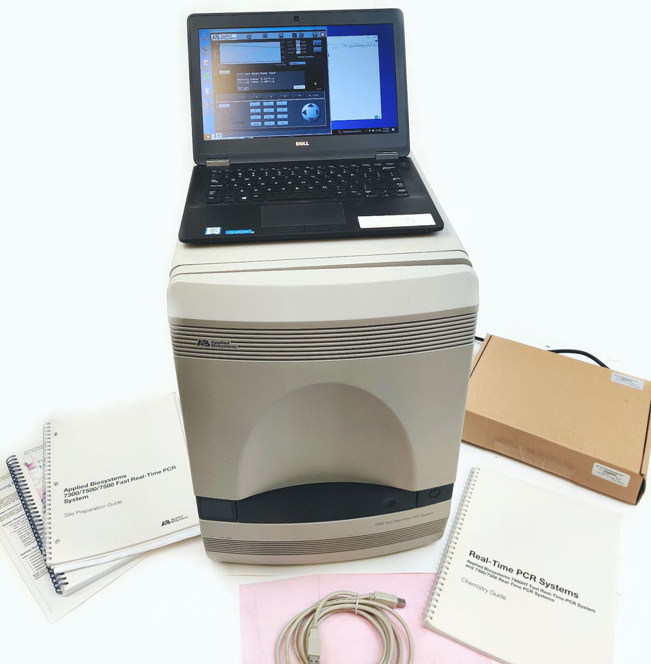 Applied Biosystems ABI 7500 Real-Time PCR System 4357362 w PC Software v2.3