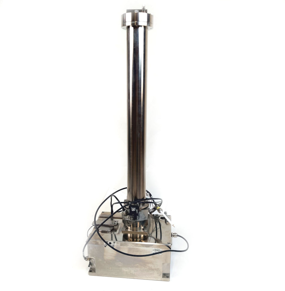 Bruker Microflex microSCOUT Ion Source w/ Ion Flight Tube, Ion Detector Working