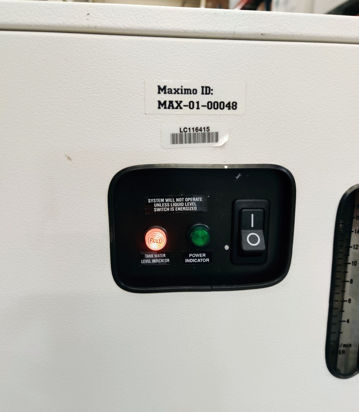 Haskris Recirculating Water Cooling Chiller 10,740 BTU/hr R100 Tested at 12°C