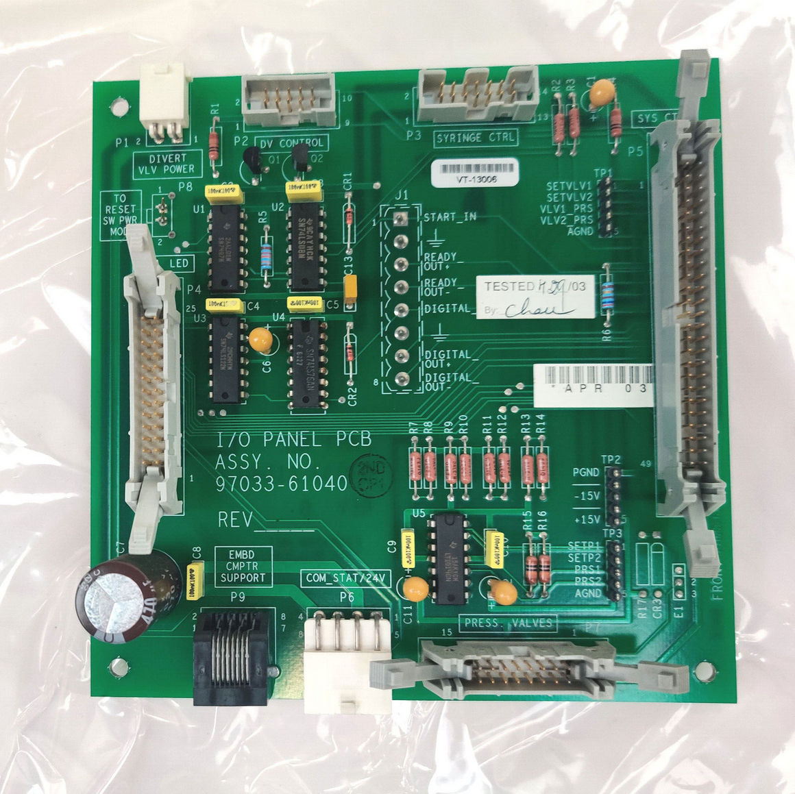 Thermo LCQ Duo / LCQ Advantage MS 97033-21040 97033-61040 I/O Panel PCB