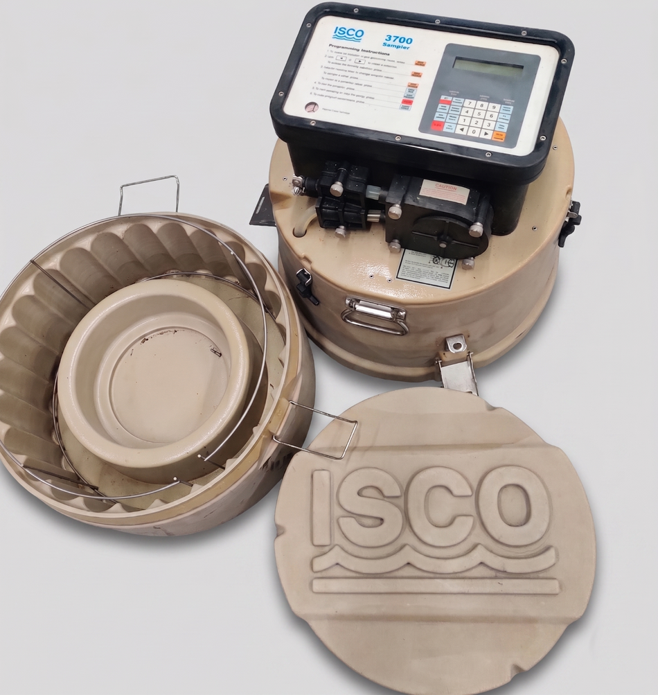 ISCO 3700 Compact Waste Water Sampler 60-3704-001 Tested See Video