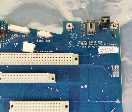 Perkinelmer P0108C Backplane PCB Board for Torion T-9 Portable GC/MS