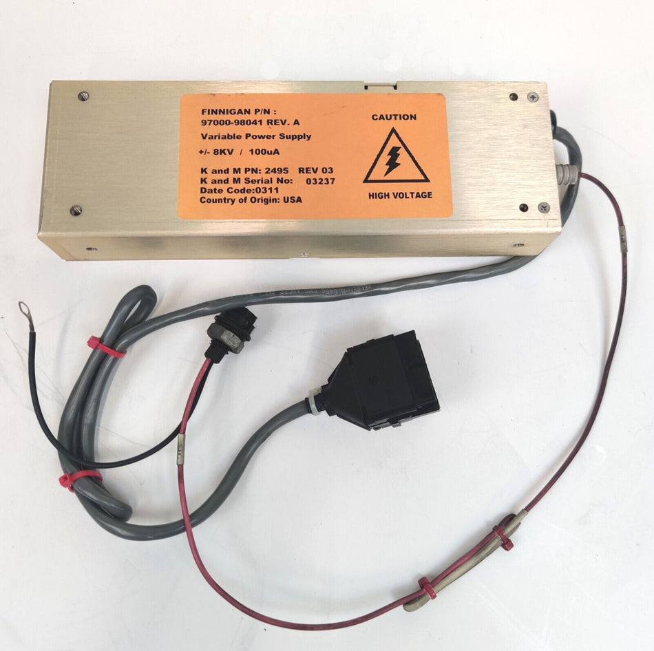 Thermo Finnigan High Voltage Power Supply LCQ Advantage TQS Quantum 8KV 100uA