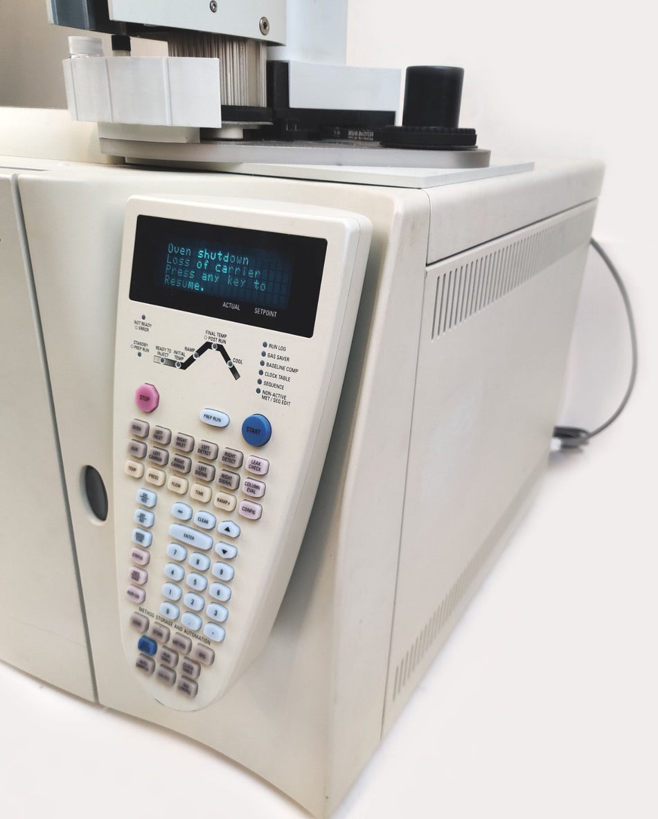 Thermo Trace GC 2000 Gas Chromatograph w Autosampler Carousel Controller Working