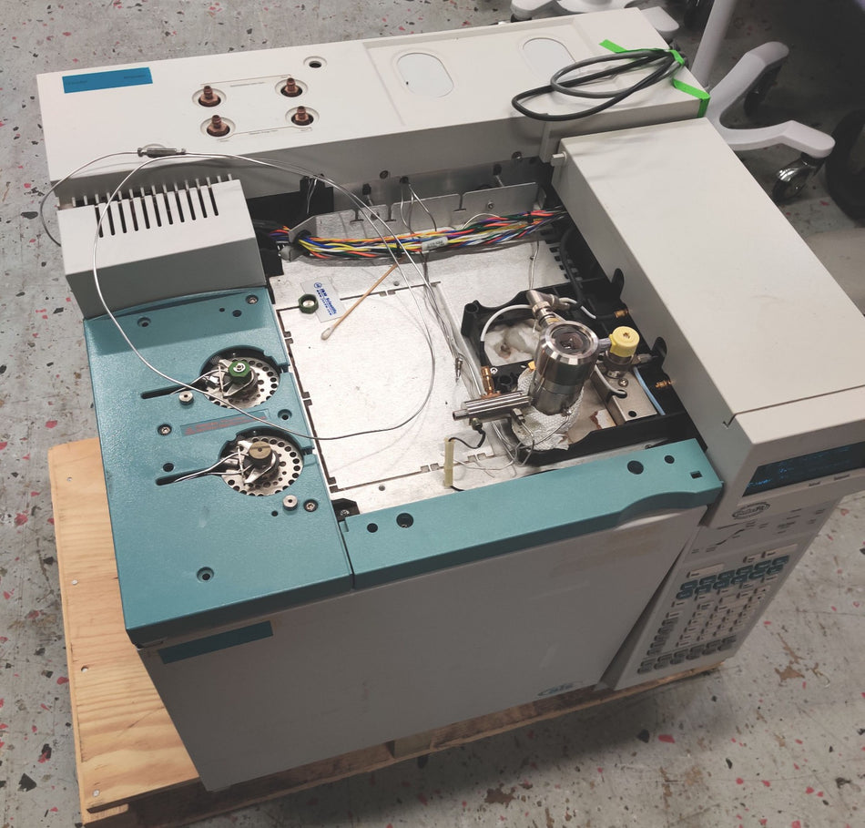 Agilent 6890 G1530A Plus GC Gas Chromatograph w PID Detector EPC Module LAN Card