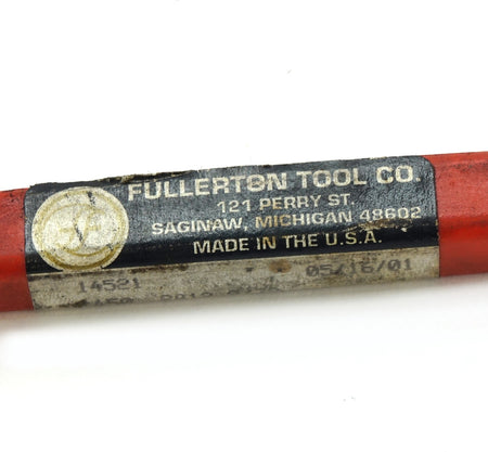 Fullerton Tool 14521 Series 1450 9/32" Dia.Dura-Carb Flute Reamer 1-1/2" L 6" OA