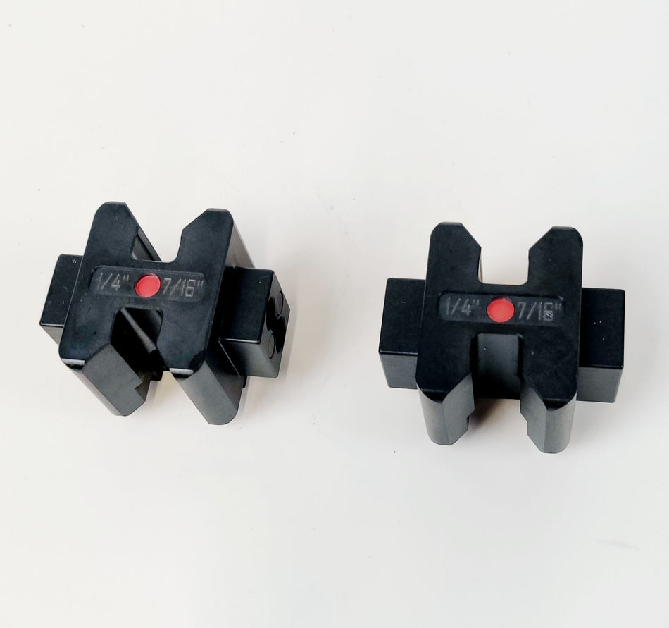 Sartorius BioWelder TC Tube Holder Set 1/4" ID x 7/16" OD 16389-011 (Pair)