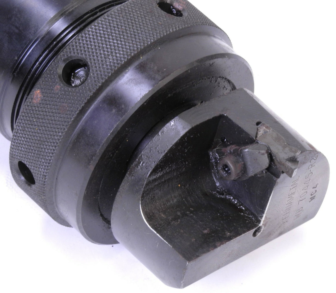 Kennametal WB 704445-R2 2.5 Boring Head w/ Cat 50 Holder, Chuck Holder 1.5 Bore