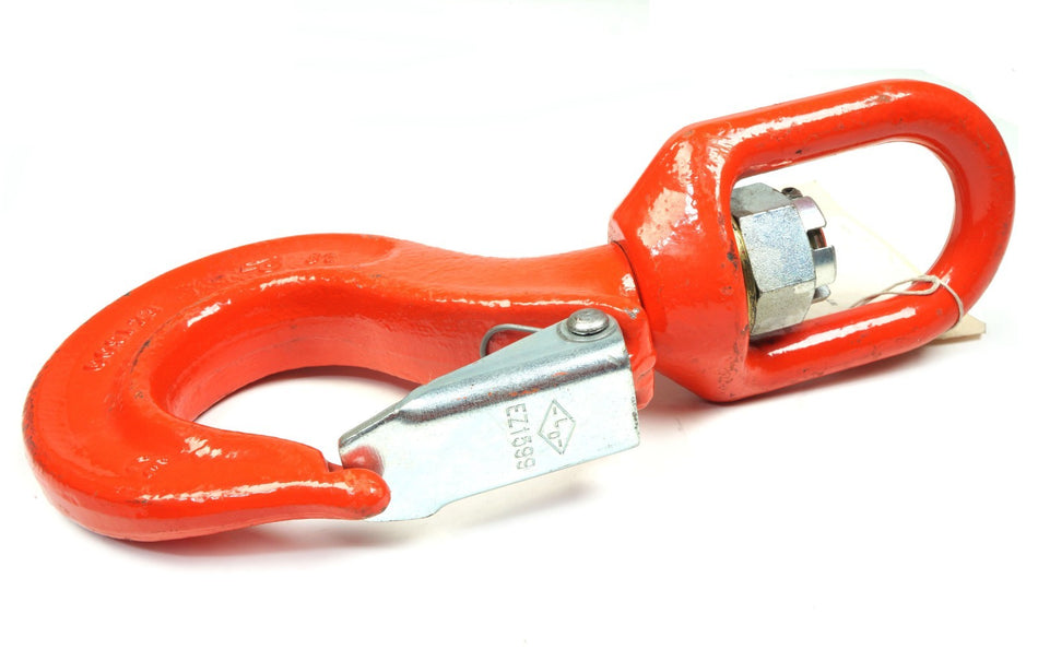 8 TON Swivel Hook w Safety Latch EZ1600 compare Crosby 297413 Palfinger Crane