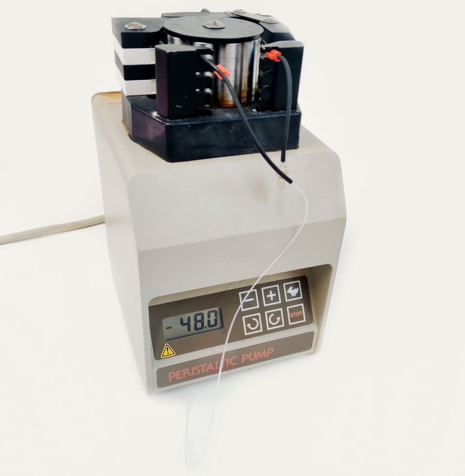 Gilson Minipuls 3 Peristaltic Pump with 4 Channel Pump Head Sciex Elan Working