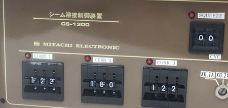 Miyachi Unitek CS-1300 Seam Spot Welding Control Device. Japan