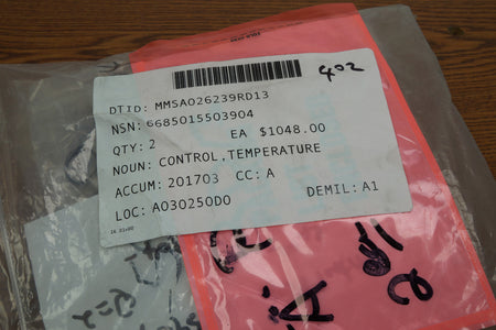 General Dynamics PSP Temperature Sensor Probe 10059138 NSN: 6685-01-550-3904
