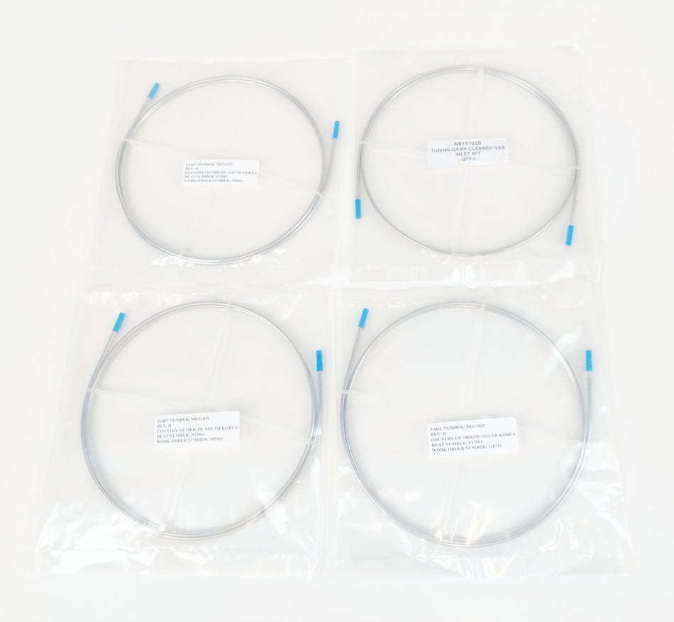 PerkinElmer Nexion ICP MS GAMA 5 ft Clean Gas Inlet Tubing SS N8151029 NEW 4PCS