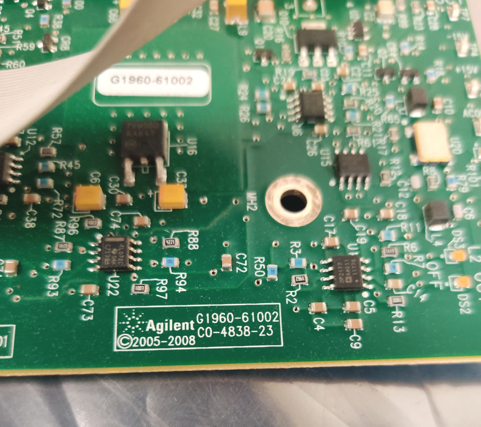 Agilent TOF 6200 Control Board G1960-61002 w G2597-60808 Ribbon Cable. Working