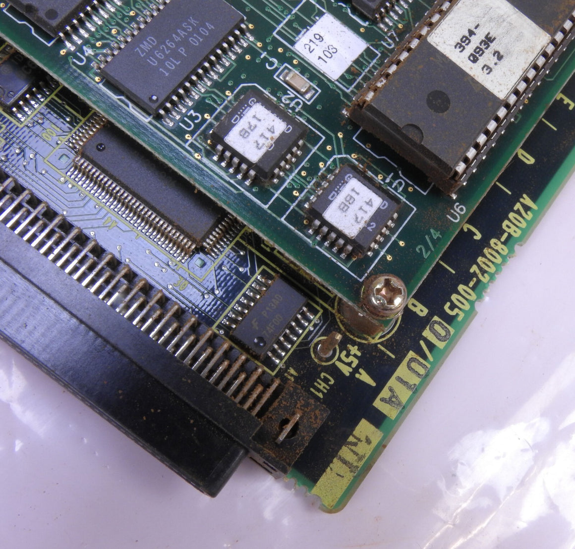 Fanuc A20B-8002-0050 /01A CPU Board w IC660ELB912J Network Interface Module