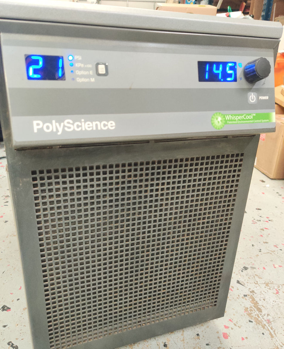PolyScience Whispercool Water Chiller –10°C PerkinElmer N0772046 Working