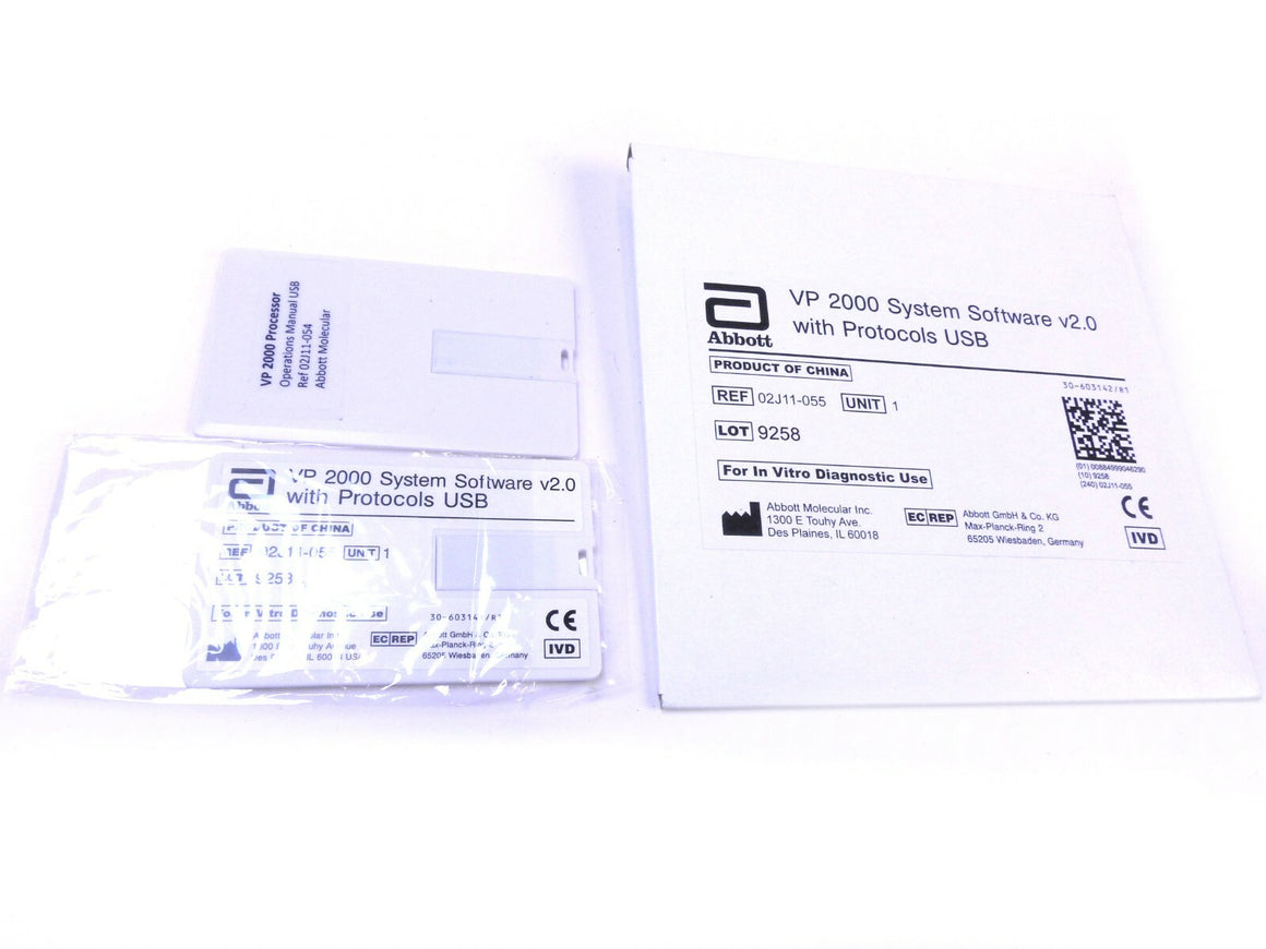 Abbott Vysis Processor Genetic Analysis System VP2000 V2.0 Software & Manual