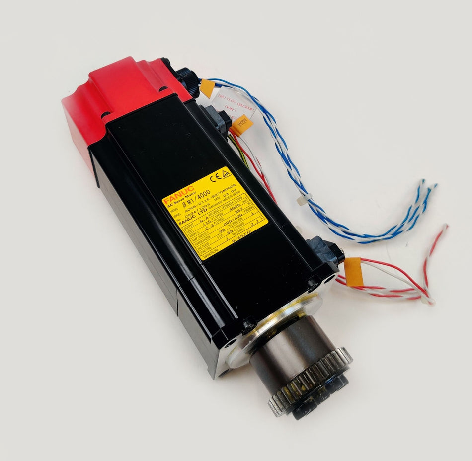 Fanuc BM1/4000 Servo Motor A06B-0116-B275#0008 1Nm Robot LR Mate 200iB Tested
