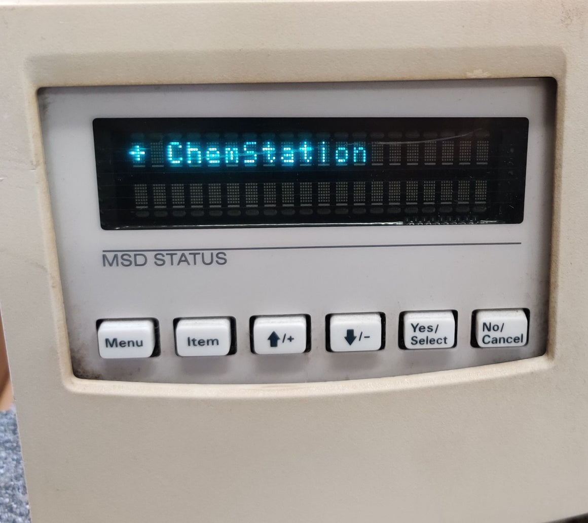 Agilent 5973N MSD Detector Mainboard G1099-60010 With G1099-60001 Log Amp Tested