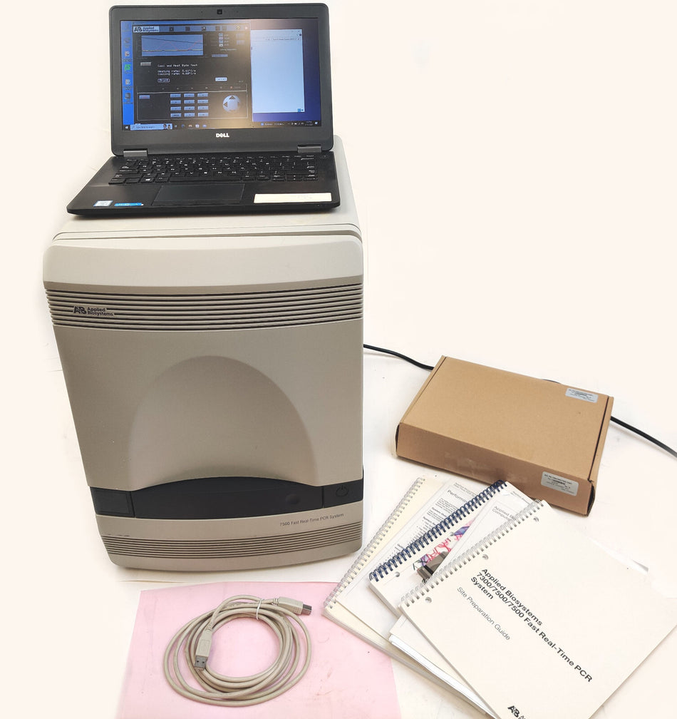 Applied Biosystems ABI 7500 Real-Time PCR System 4357362 w PC Software v2.3