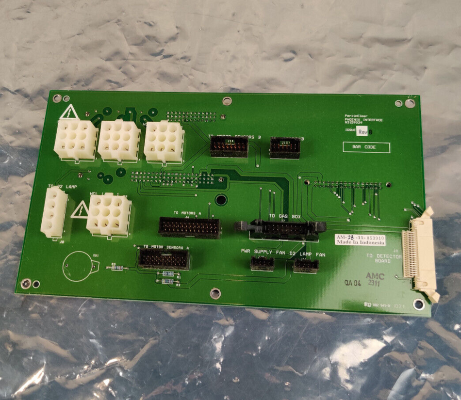PerkinElmer AAnalyst E-Box Interface Board N3159024 Rev A