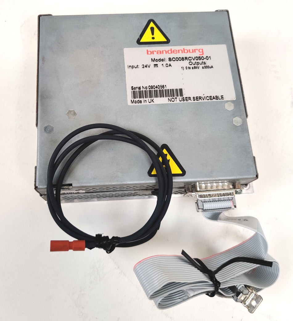Brandenburg 8kV HV Power Supply 300uA SC008RCV050-01 PerkinElmer Flexar SQ 300