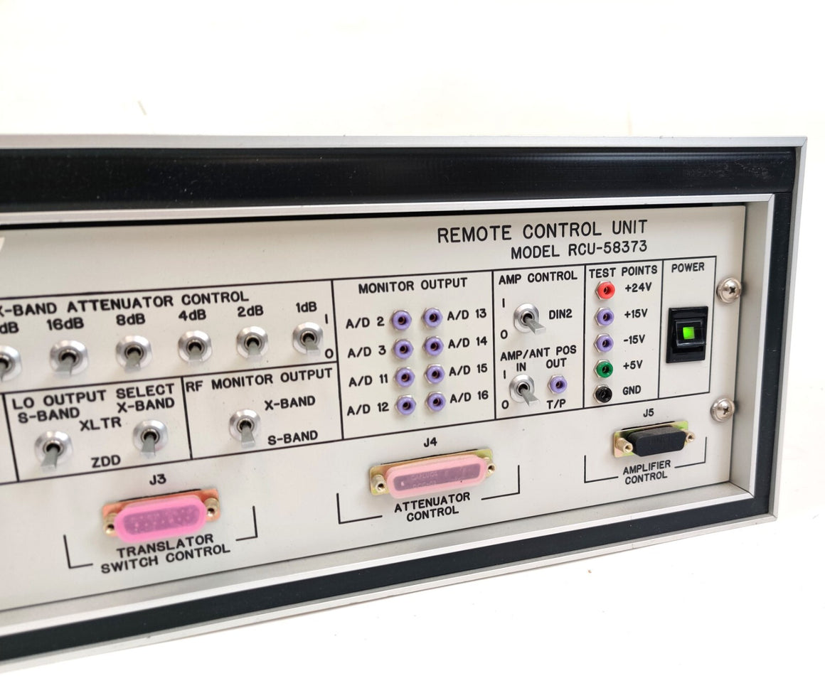 Narda Miteq RCU-58373 Remote Control Unit for SATCOM Systems - 