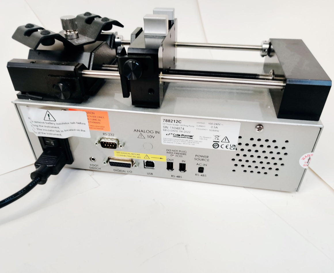 2022 KD Scientific Legato 210P Programmable Pump Infuse/Withdraw 788212C