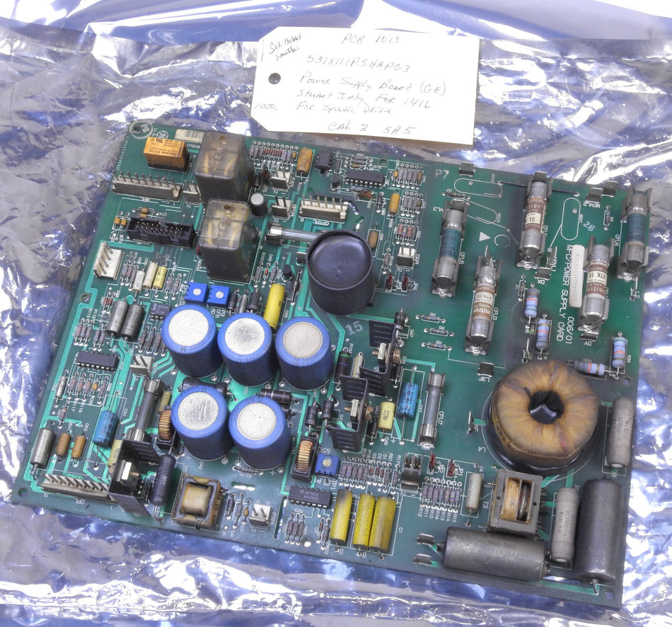 General Electric 531X111PSHAPG3 Power Supply Module Circuit Board Spindle Unit