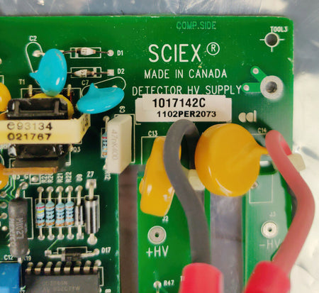 PerkinElmer W1017142 MDS Sciex ELAN ICP MS Detector HV Supply PCBA Board