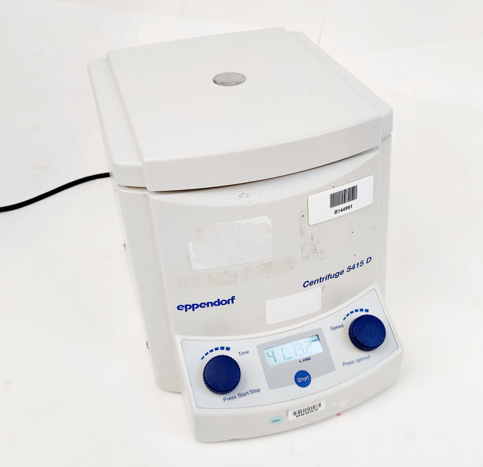 Eppendorf 5415 D Digital Centrifuge 13200RPM w F-45-24-11 Rotor & Lid Tested