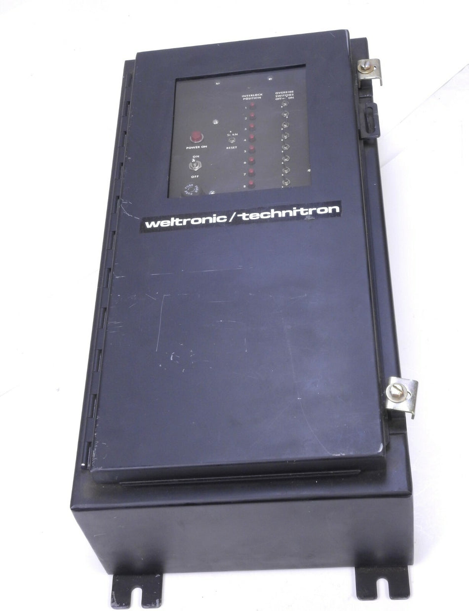 Weltronic /Technitron Control Unit Type 12&13 w/ Hoffman Control Panel Enclosure
