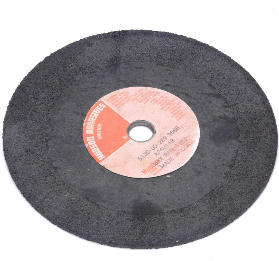 5x Hudson Aluminum Oxide 24 Grit Grinding Wheel  7x 1/8", 5/8"-11, 5000 Rpm