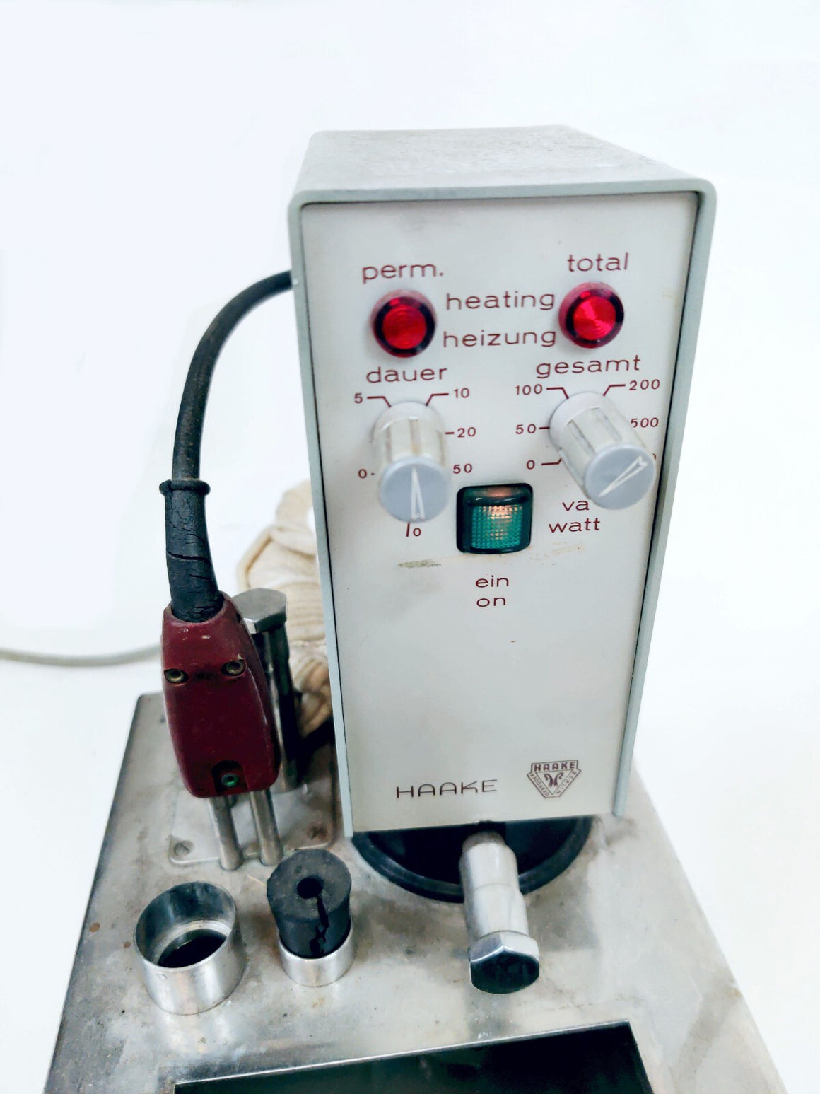 Haake Type FS Circulator Heated Water Bath compare D1 & L Water Bath - 