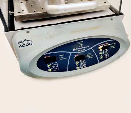 Thermo Lab-Line MaxQ Mini 4000 Incubator Shaker SHKE4450CC w/ Flask Clamps
