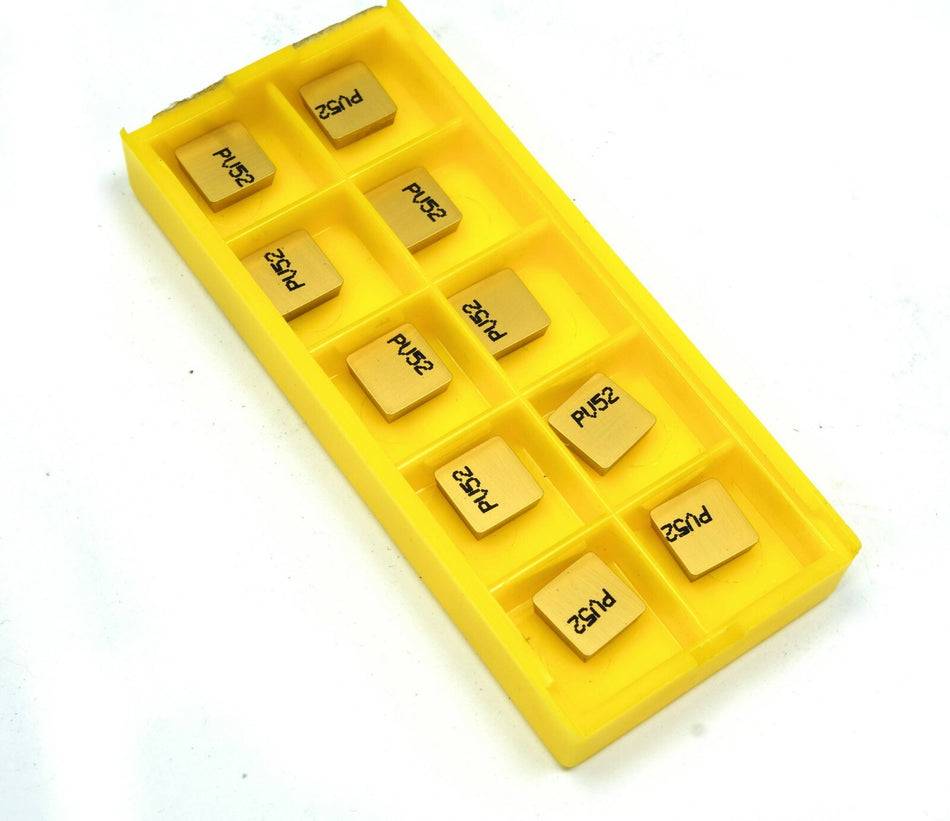 Newcomer Newcomer Square Carbide Inserts PV52 Grade 3/8" SPU 322 SPUN 090308 LOT OF 10