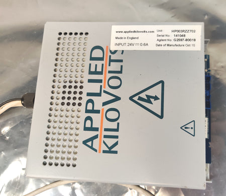 Applied Kilovolts HP003RZZ702 3kV Power Supply 24V 0.6A Agilent TOF 6200 Tested