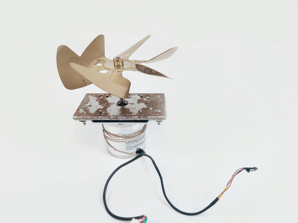 MOOG Brushless DC Motor 4H618 with Fan for PerkinElmer Clarus GC. Working