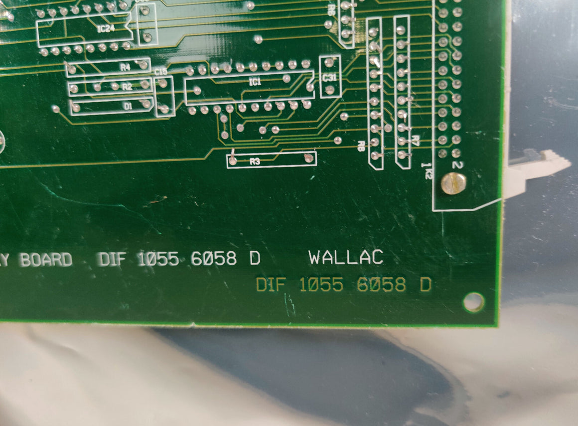 Perkin Elmer DIF 1055 6058 Memory Board for Automatic Gamma Counter Wallac