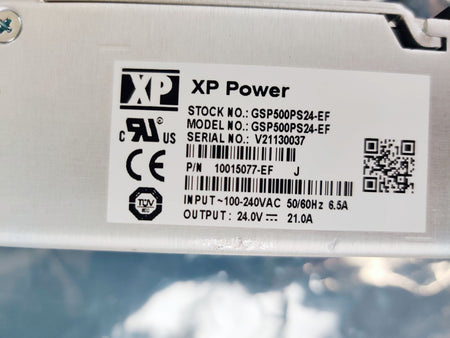 XP Power Supply GSP500PS24-EF Power Supply 500W 24V 21A 10015077-EF 80-264V - 