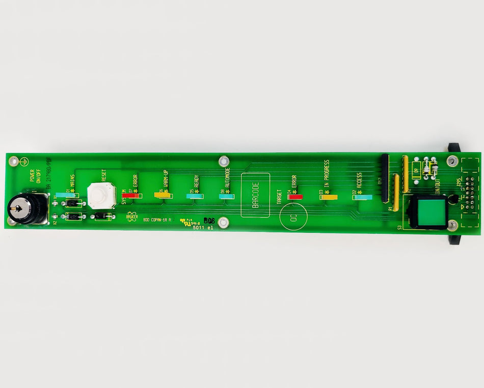 Bruker Microflex MALDI TOF LT/SH Control Panel PCB with Key BDD COPAN-1A Tested