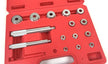 Forgemech طقم جلب ومحمل 45 قطعة 3/8" إلى 1 1/4" محول بقطر صغير