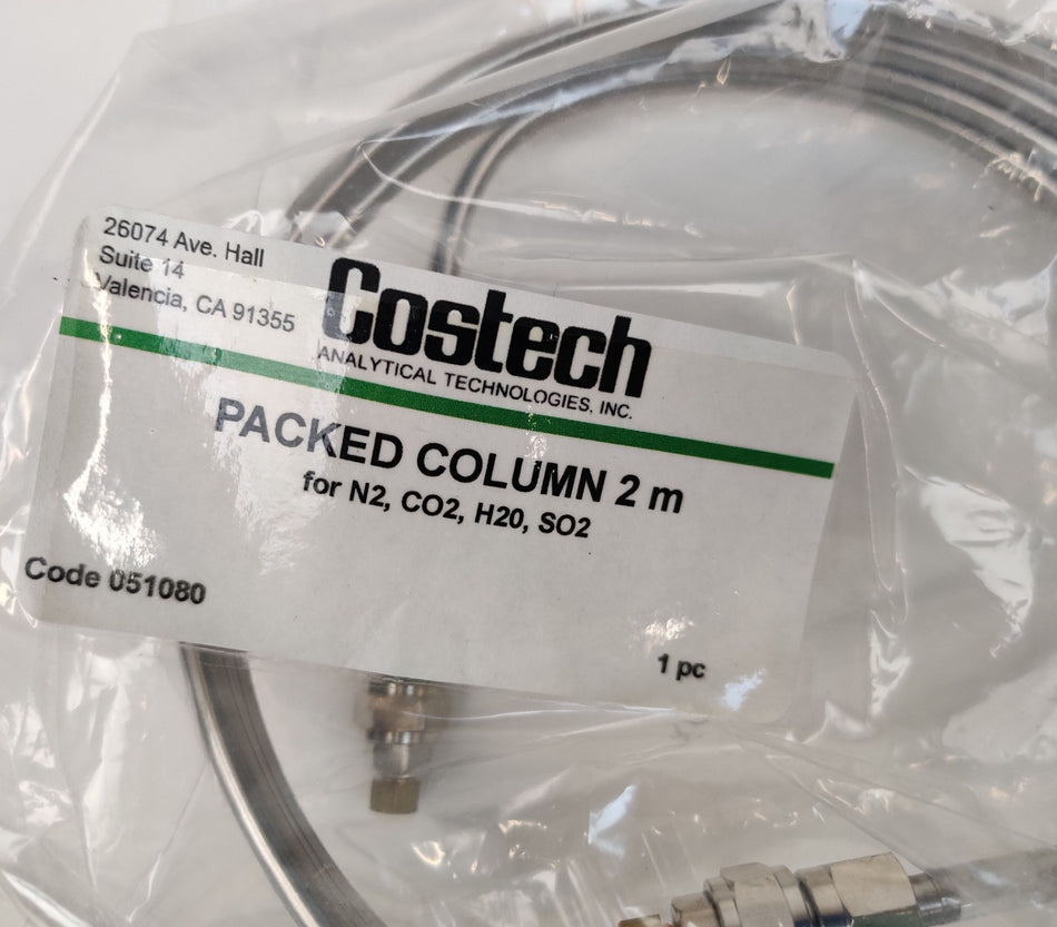 Costech 2m Separation Column CHNS NCS w Fitting Thermo Elemental Analyzer