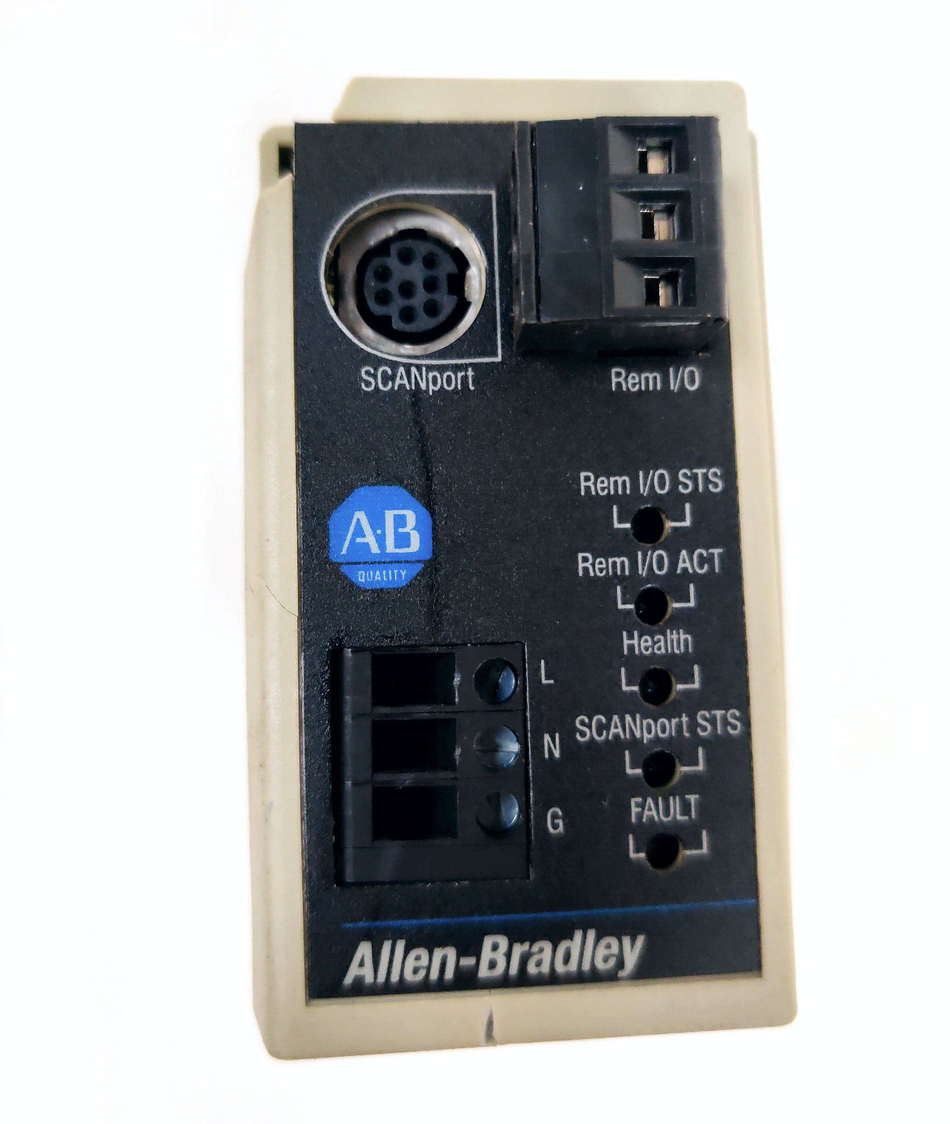 Lot x 6 Allen Bradley 1203-GD1 ser C Remote I/o Communication Module 60mA Work