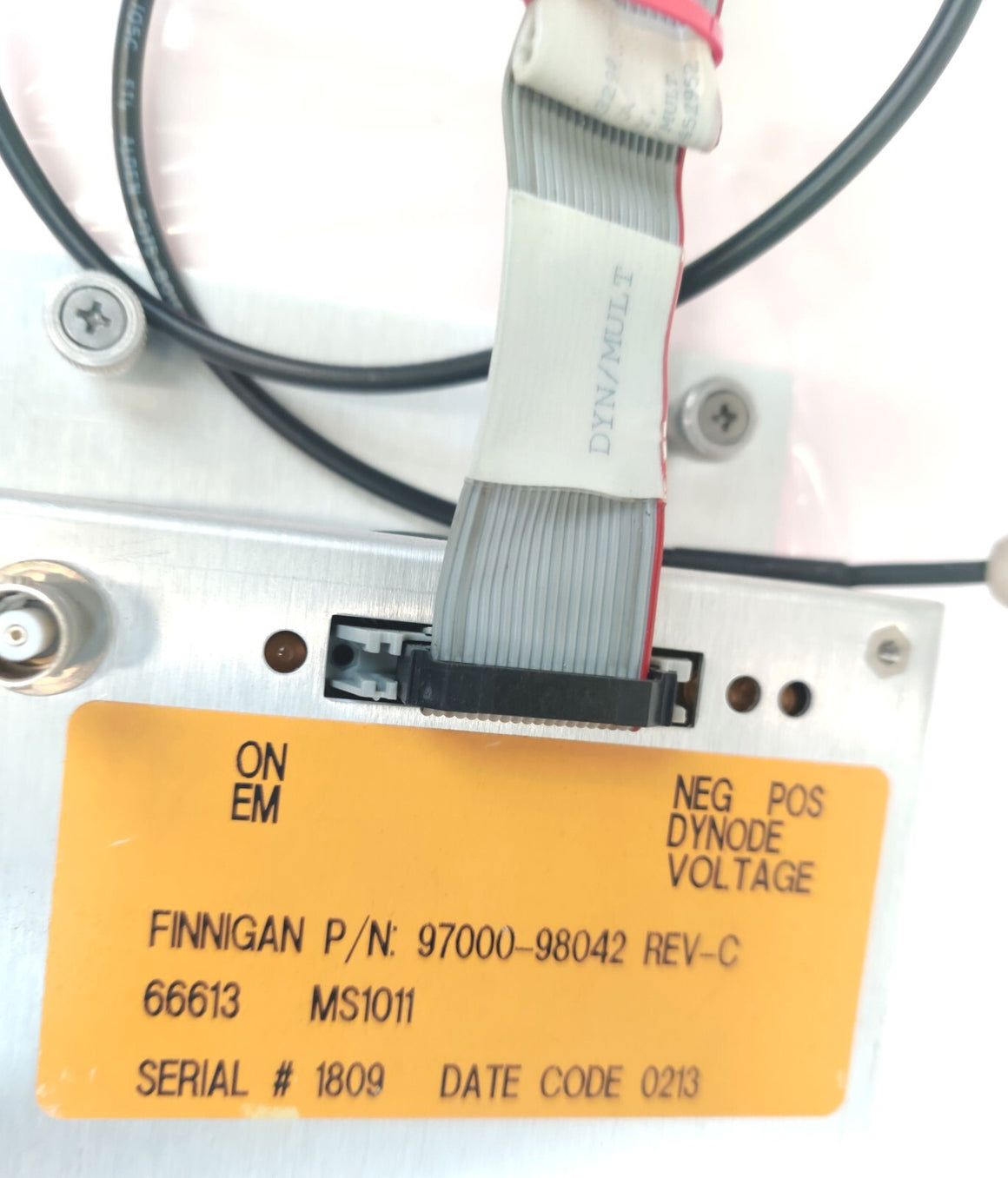 Thermo Finnigan TSQ Quantum 5V/15KV Dynode Neg Pos Voltage Amplifier 97000-98042
