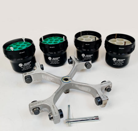 Beckman Coulter GH-3.8/GH-3.8A Swing Bucket 686 685 681 gramos w Rotor LOT OF 4